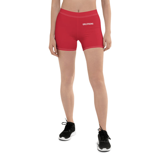 ELEVATED ESSENTIALS, THE PERFECT SPORT SHORTS RED