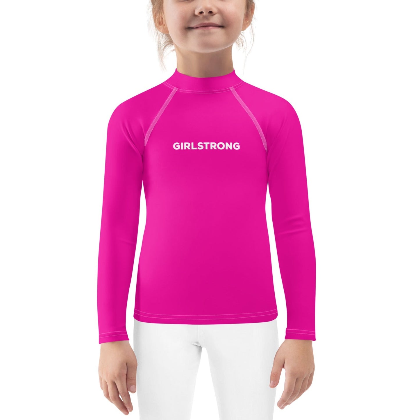 UPF 50 RASH GUARD POWER PINK