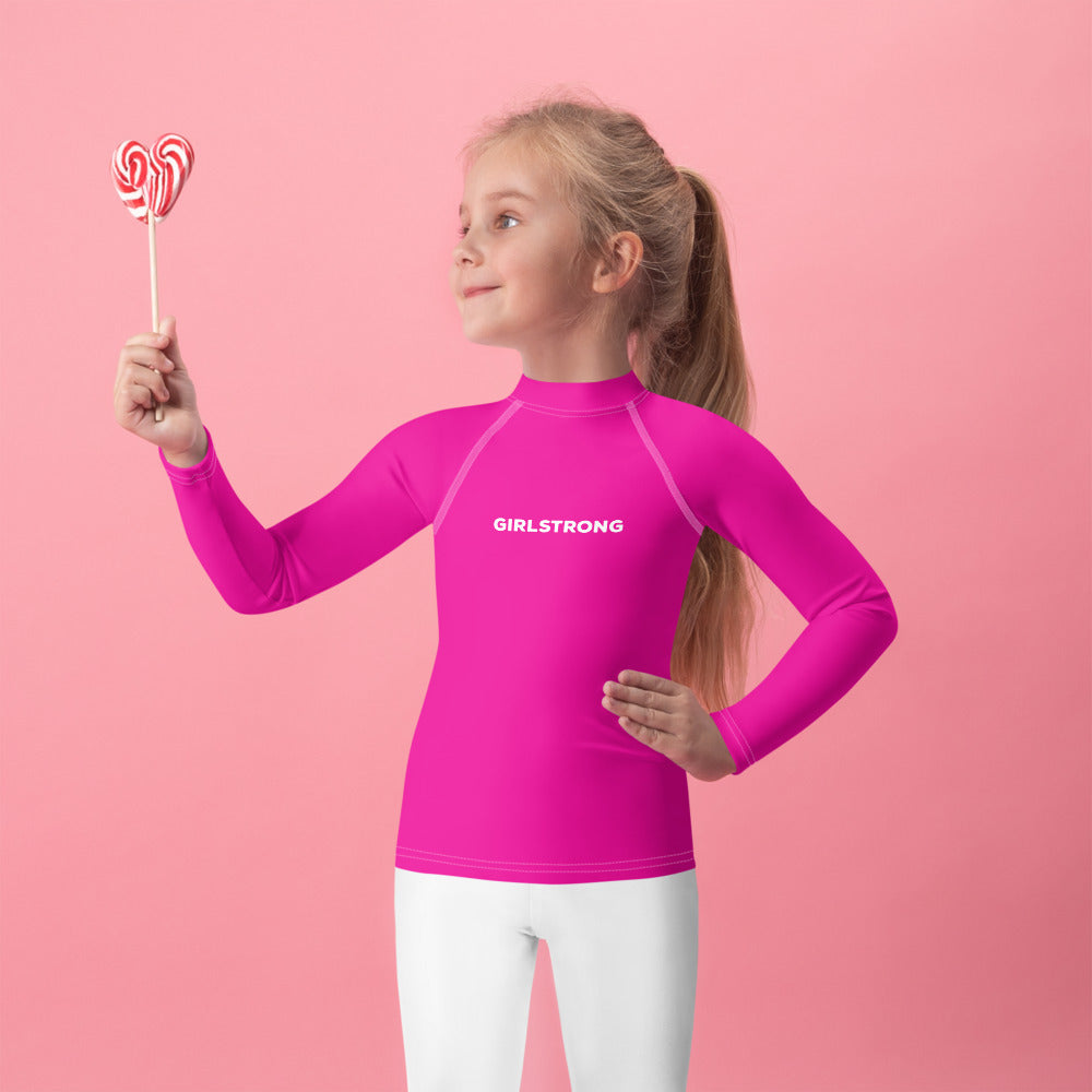 UPF 50 RASH GUARD POWER PINK