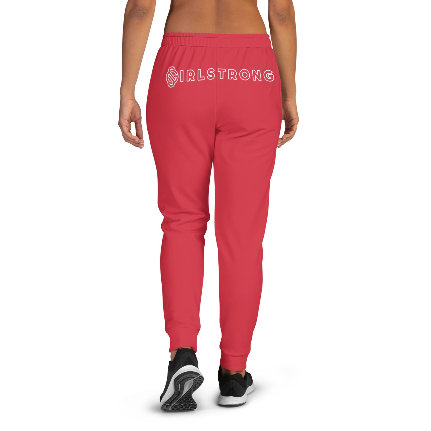 ELEVATED ESSENTIALS, GS LOGO FLEECE JOGGERS RETRO RED