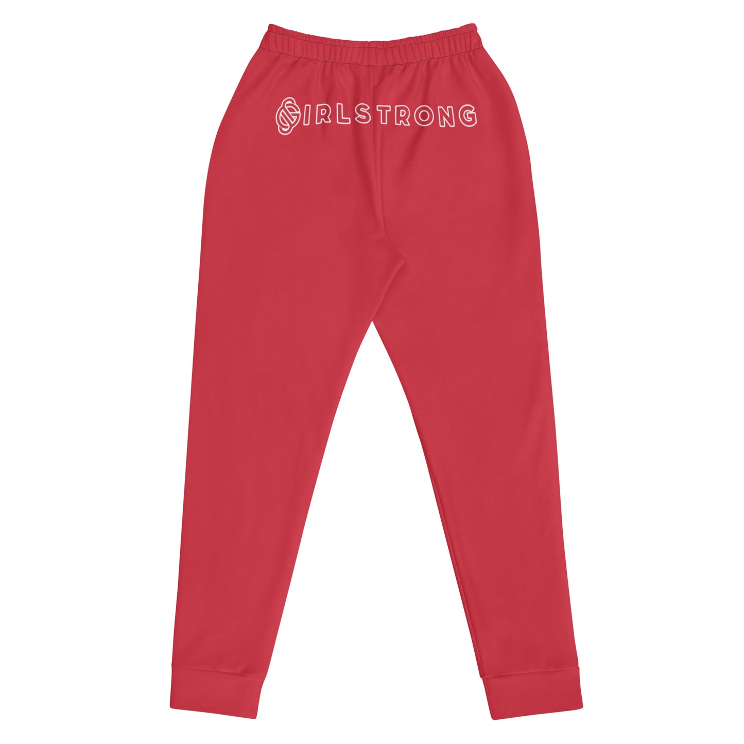 ELEVATED ESSENTIALS, GS LOGO FLEECE JOGGERS RETRO RED