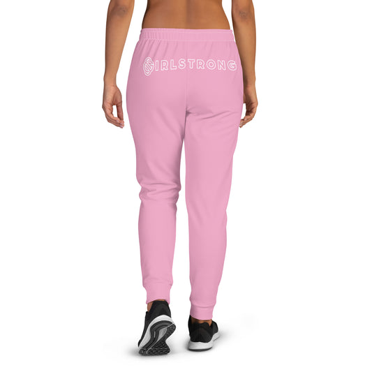 ELEVATED ESSENTIALS, GS LOGO FLEECE JOGGERS PRETTY PINK