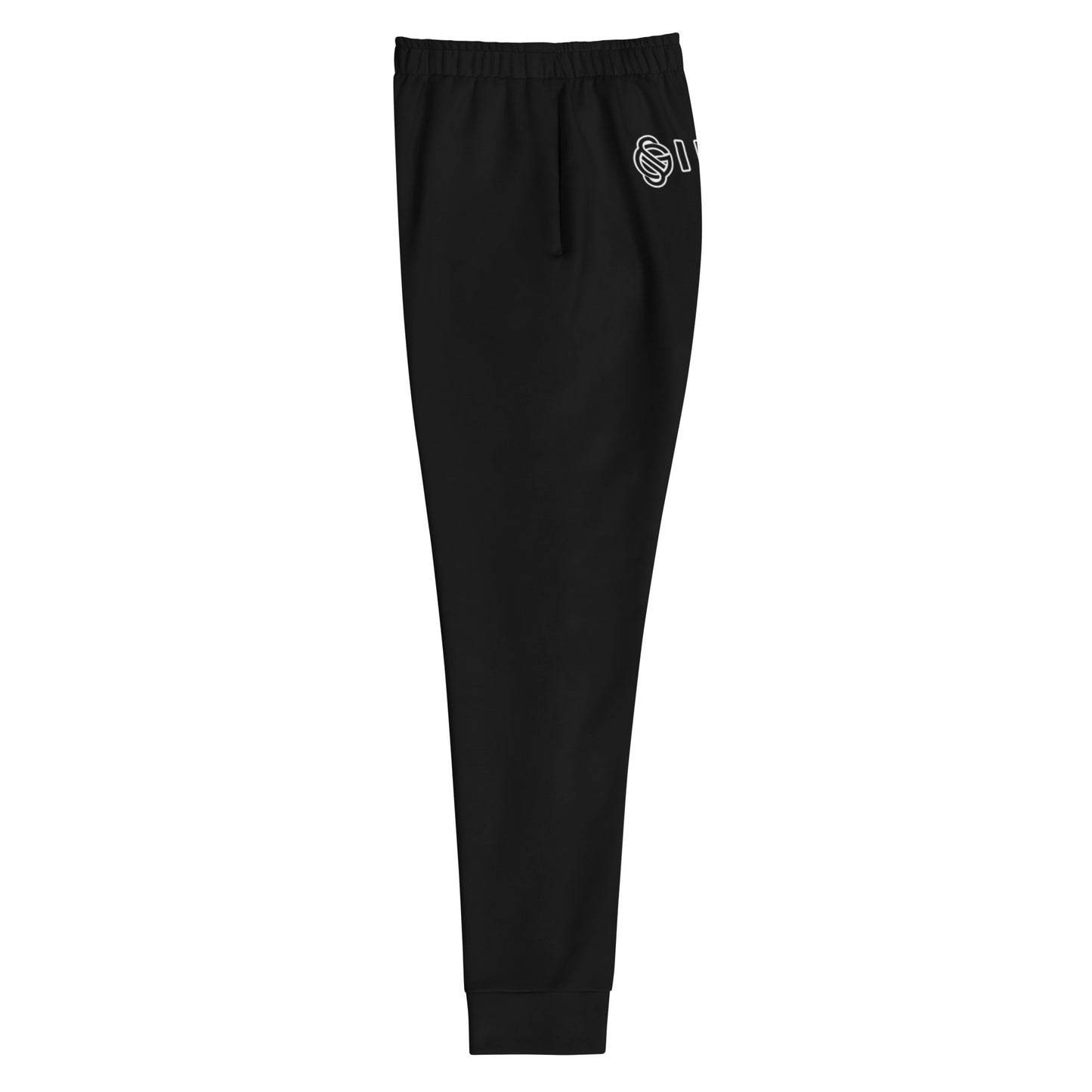 ELEVATED ESSENTIALS, GS LOGO FLEECE JOGGERS BLACK