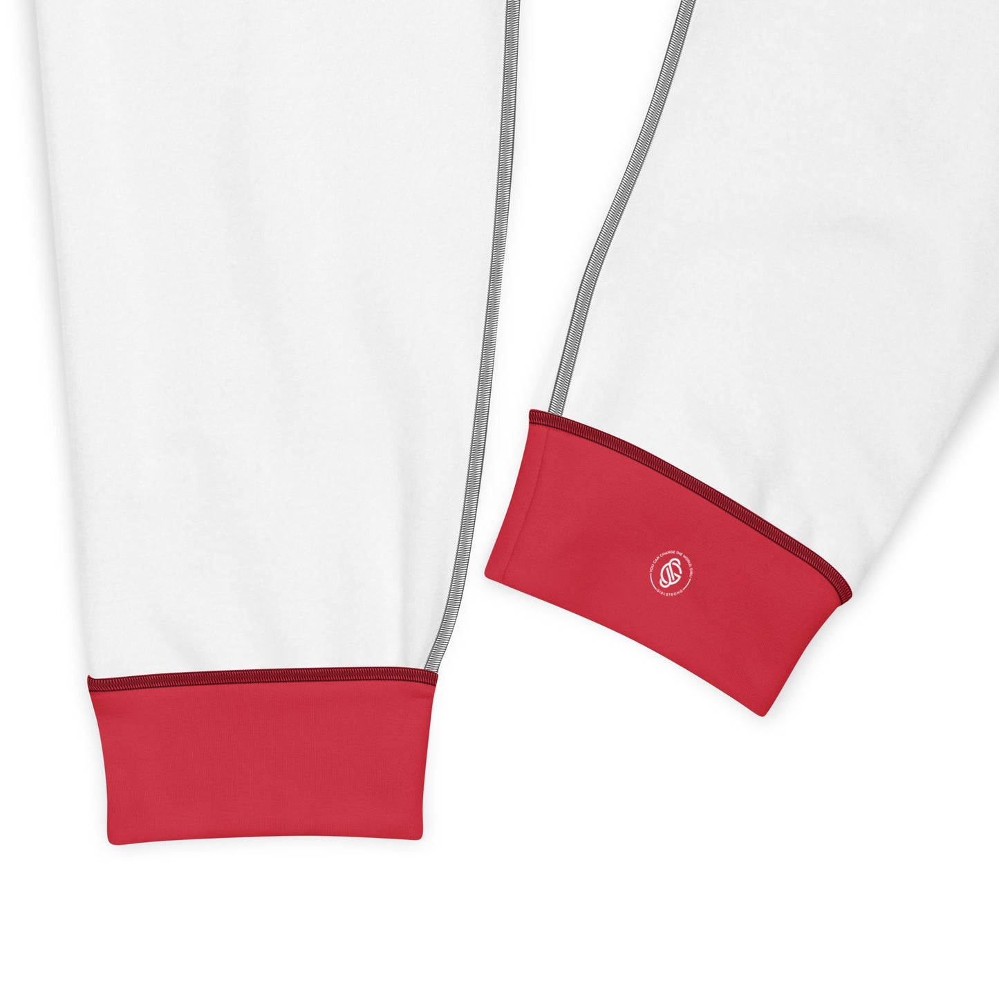 ELEVATED ESSENTIALS, GS LOGO FLEECE JOGGERS RETRO RED