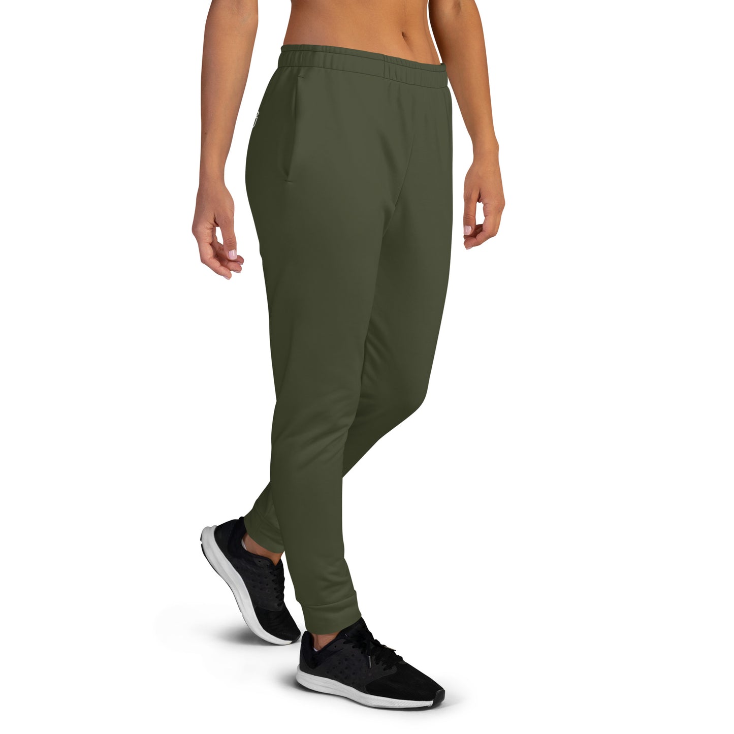 ELEVATED ESSENTIALS, GS LOGO FLEECE JOGGERS OLIVE