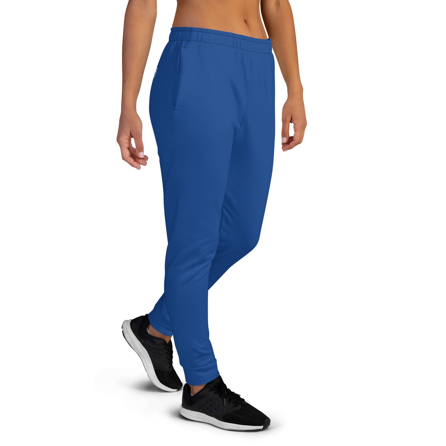 ELEVATED ESSENTIALS, GS LOGO FLEECE JOGGERS COBALT BLUE