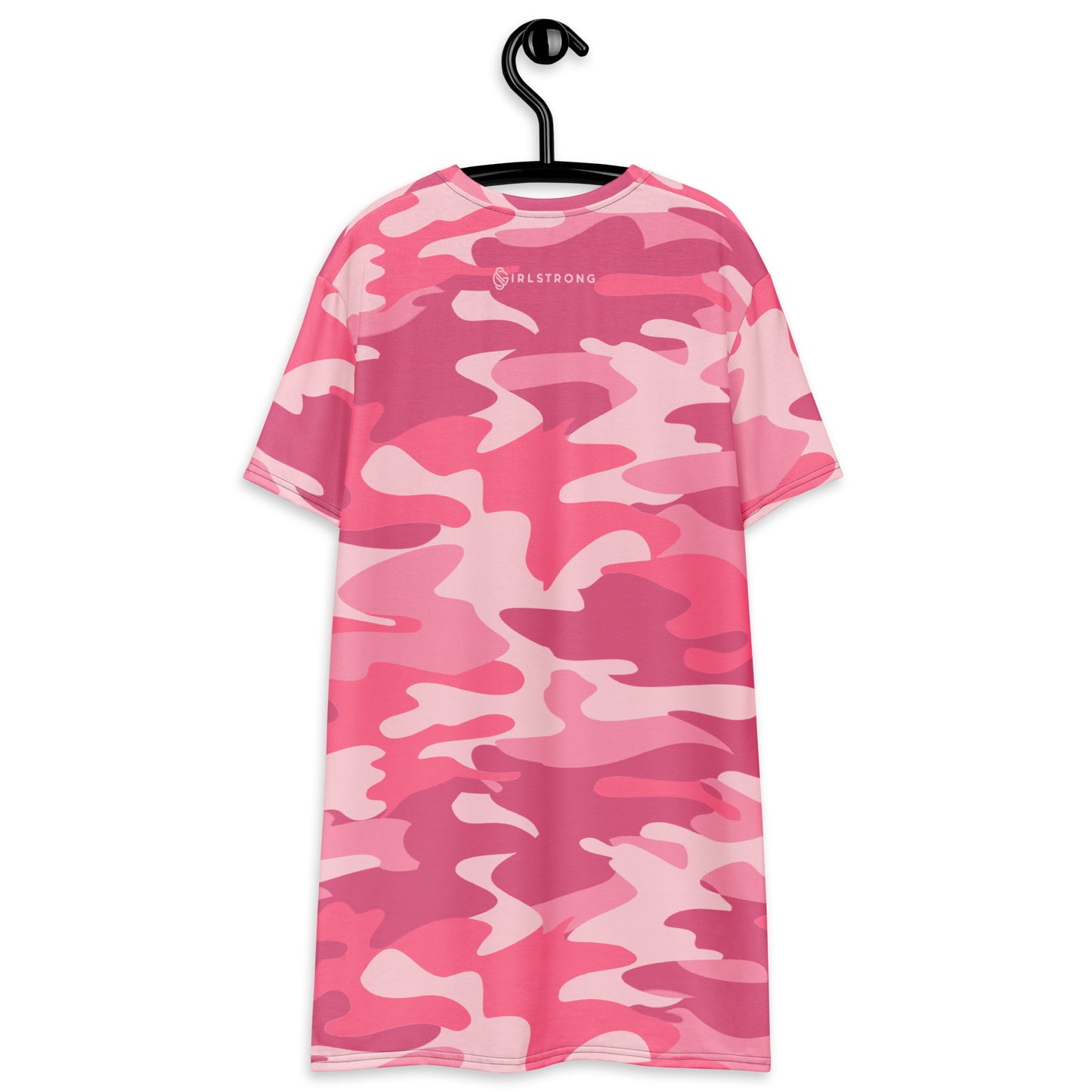 HOT SHOT, T-SHIRT DRESS PINK CAMO