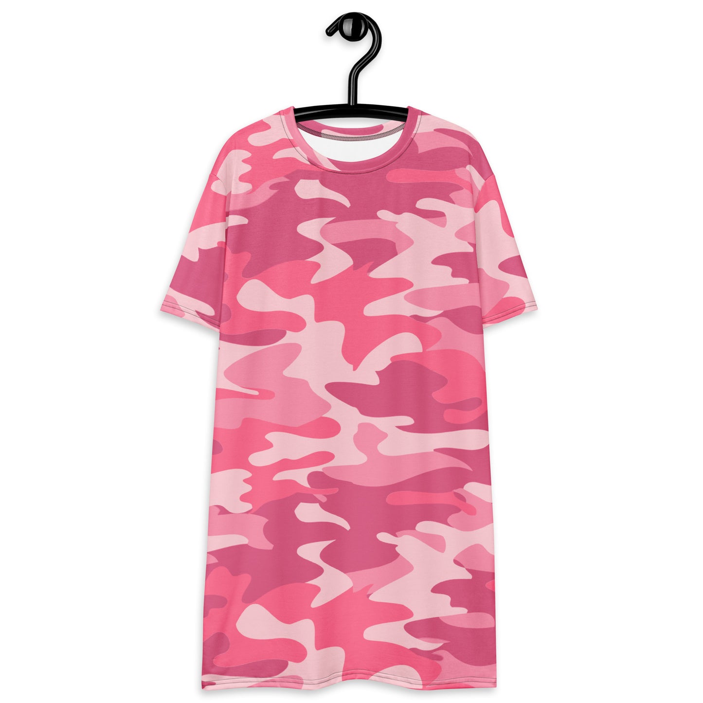 HOT SHOT, T-SHIRT DRESS PINK CAMO