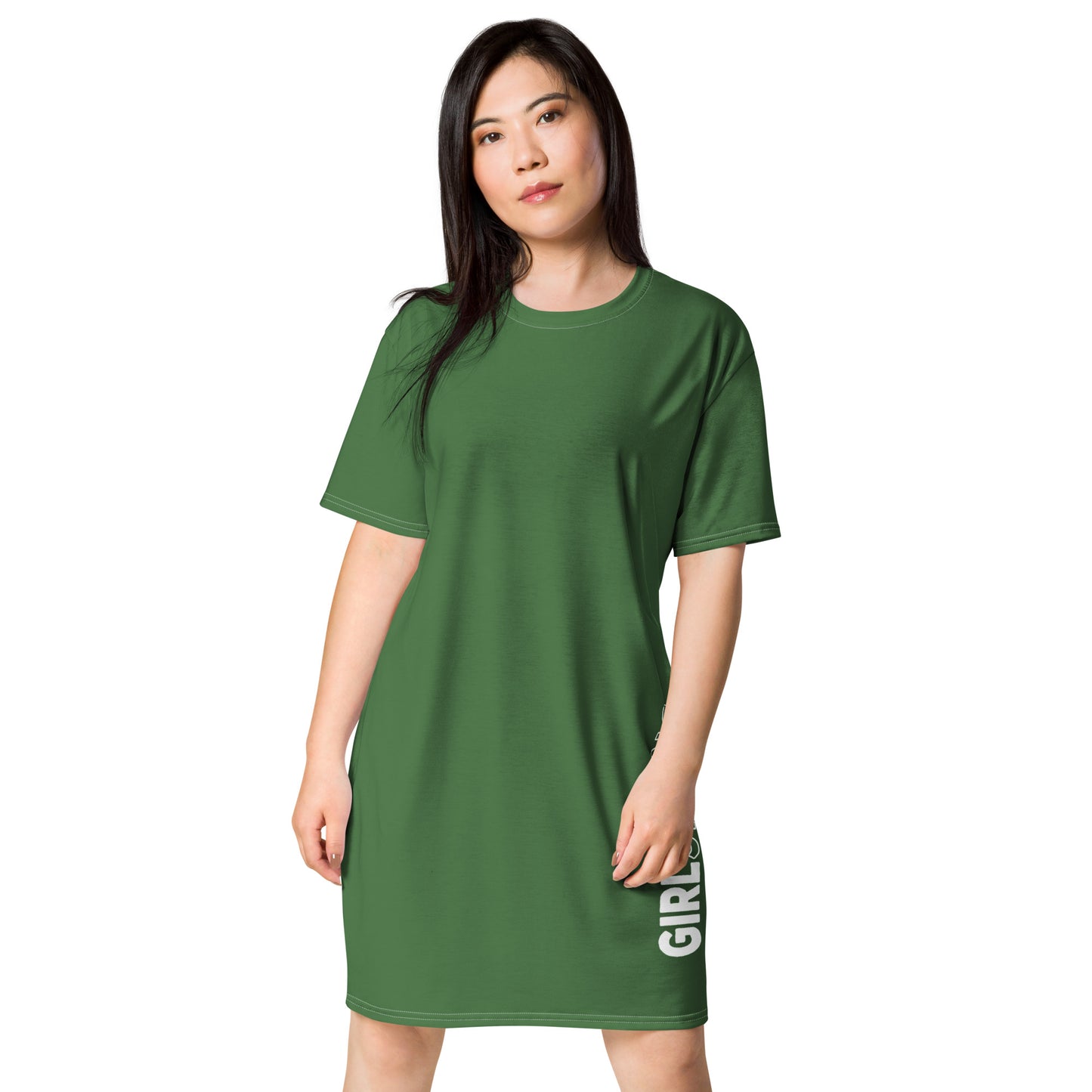 HOT SHOT, T-SHIRT DRESS WATERCRESS GIRLSTRONG