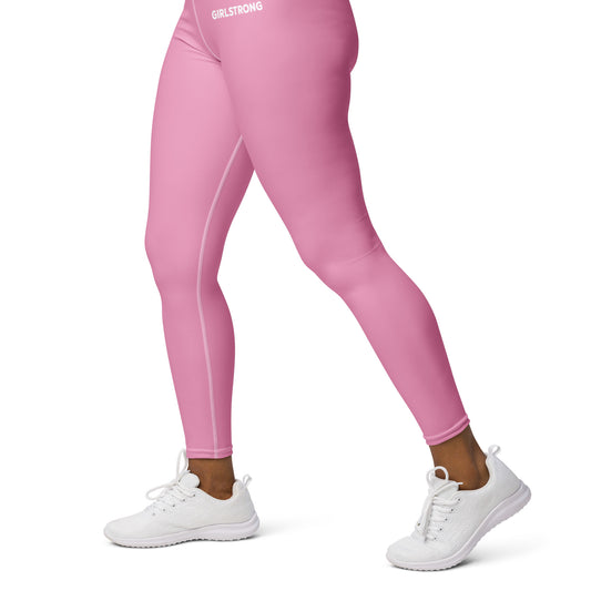 ELEVATED ESSENTIALS, BOOTY BOOSTING HIGH WAISTBAND LEGGING PRETTY PINK