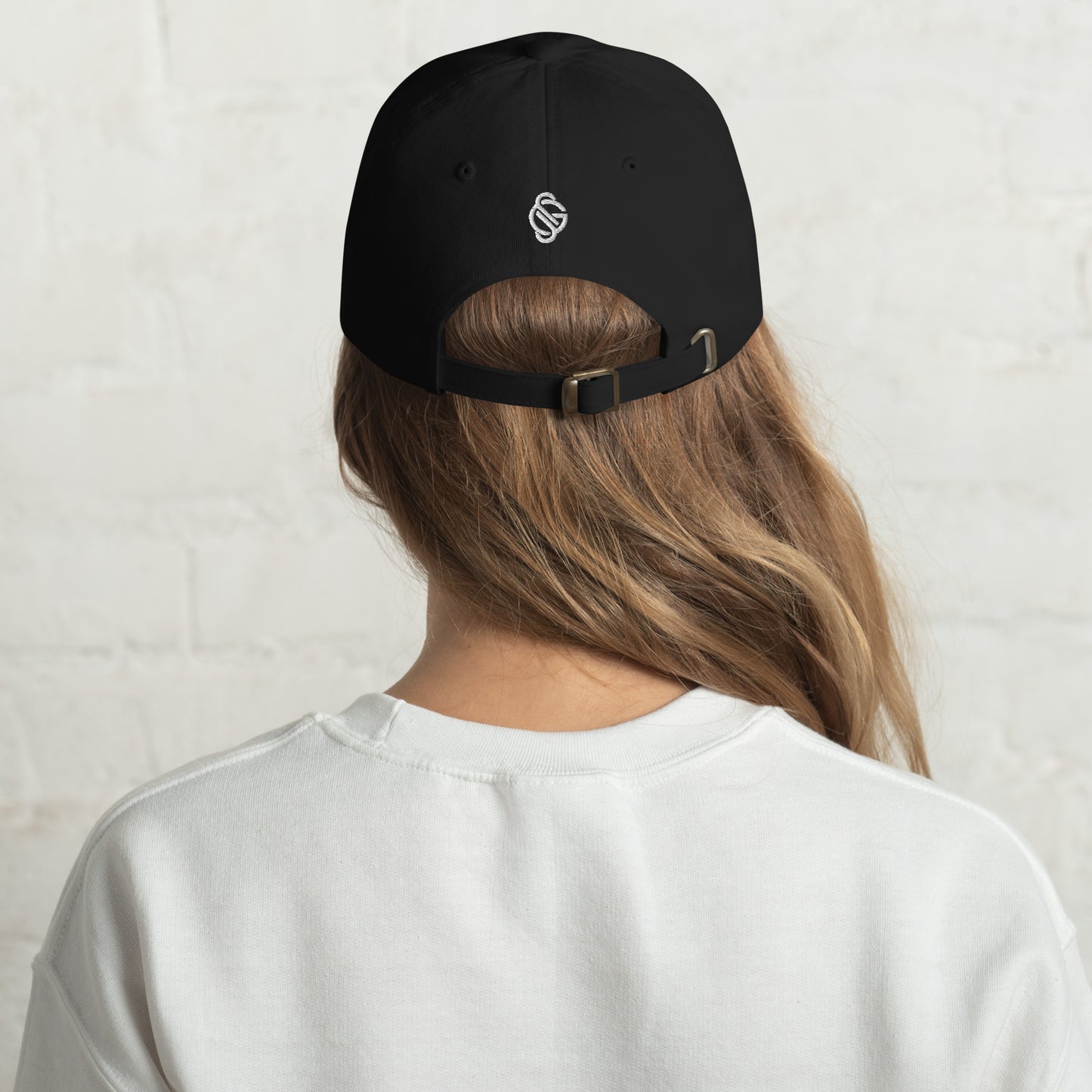 ELEVATED BASICS, BLACK BASEBALL CAP DO GOOD.