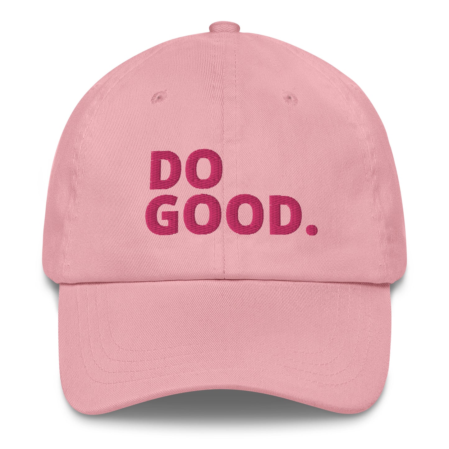 ELEVATED BASICS, PINK BASEBALL CAP DO GOOD.