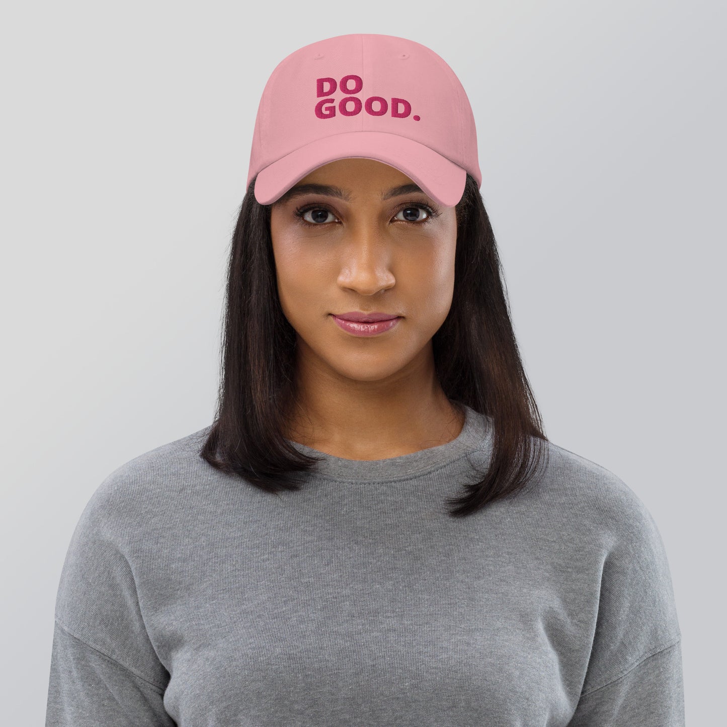 ELEVATED BASICS, PINK BASEBALL CAP DO GOOD.