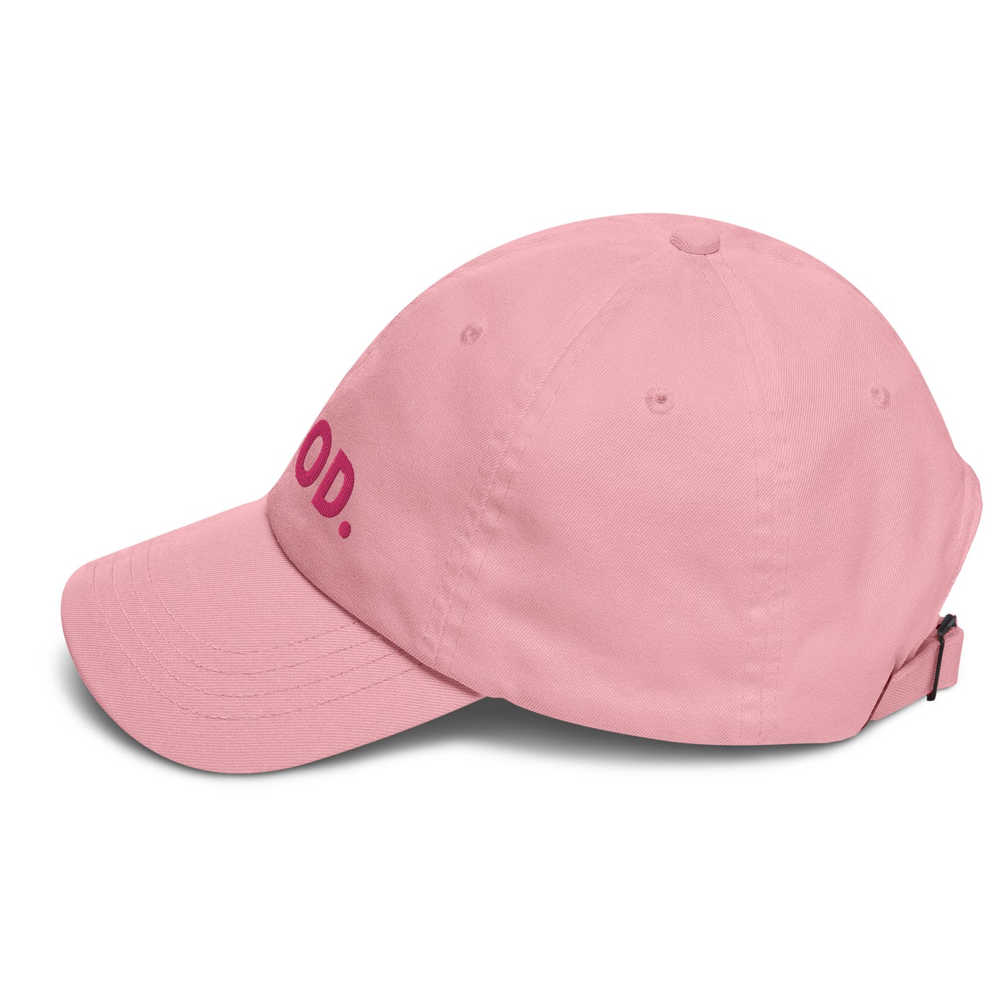 ELEVATED BASICS, PINK BASEBALL CAP DO GOOD.