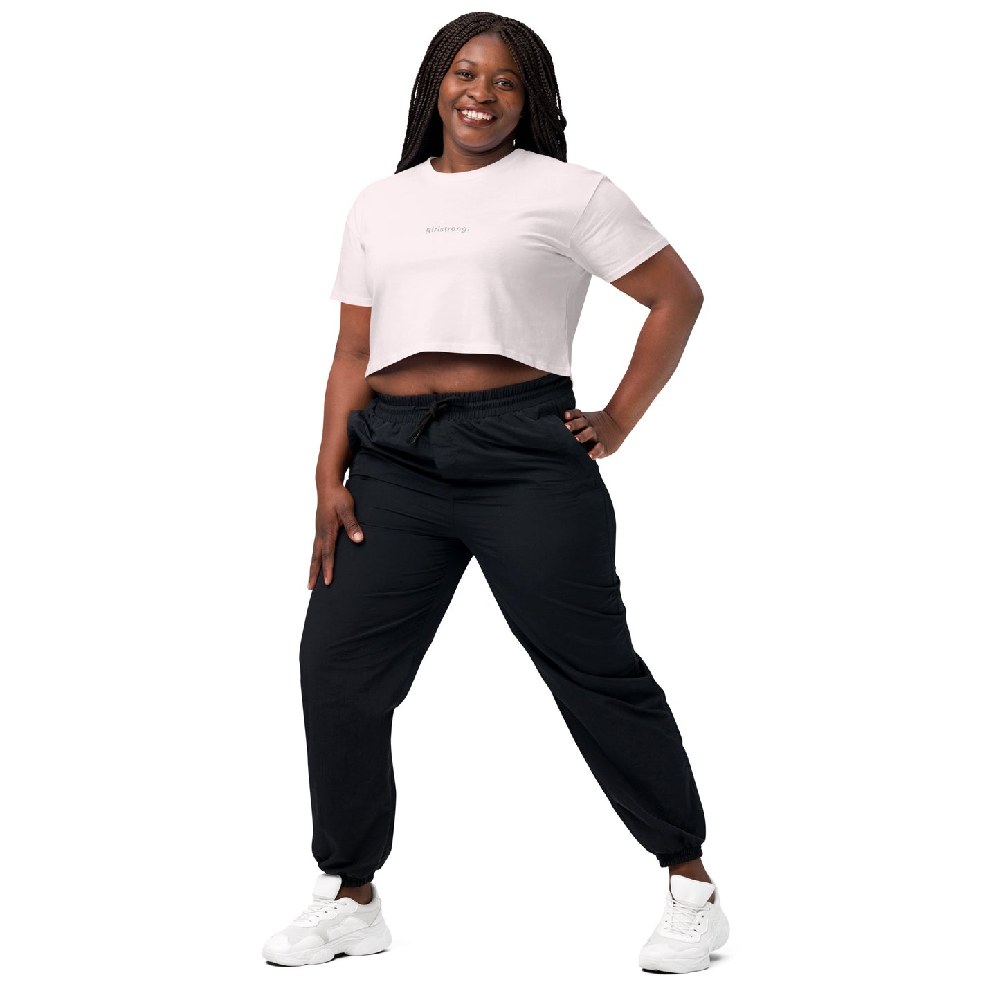 BOYFRIEND CROP TOP TEE GIRLSTRONG