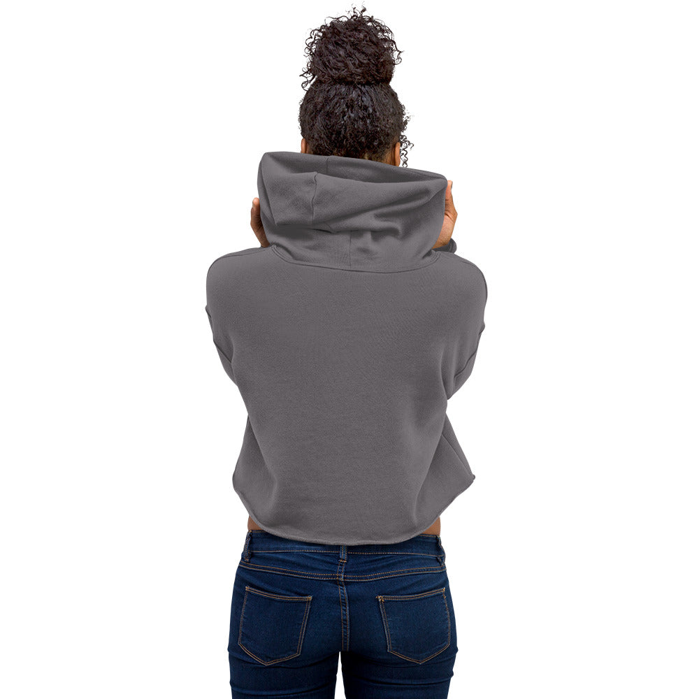 EVERYDAY FLEECE, COZY CHIC CROPPED HOODIE - GIRLSTRONG STORM