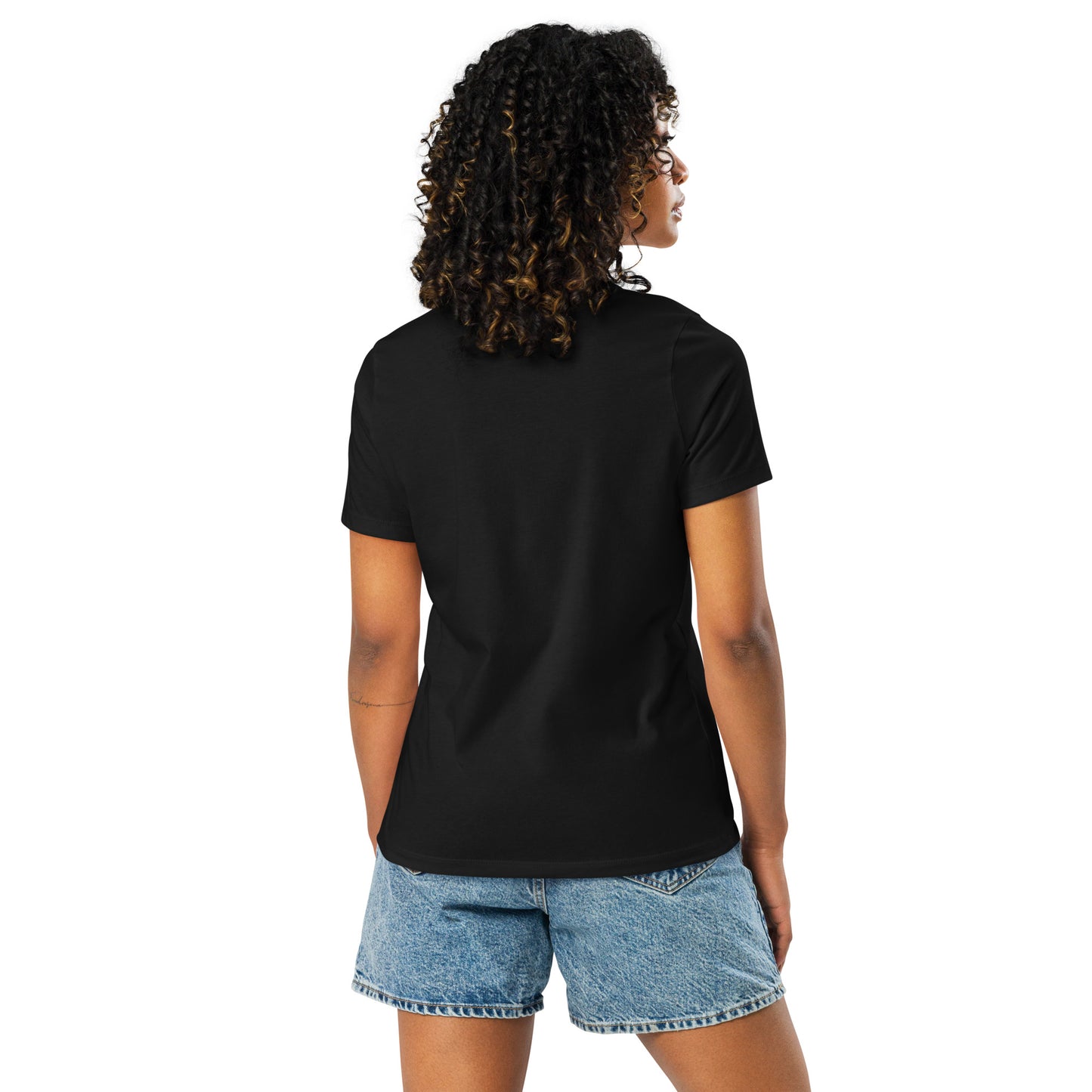 PERFECT FEMME FIT RELAXED TEE BLACK AVAILABLE IN 14 COLORS - IF YOU LIKE A MORE FITTED TEE