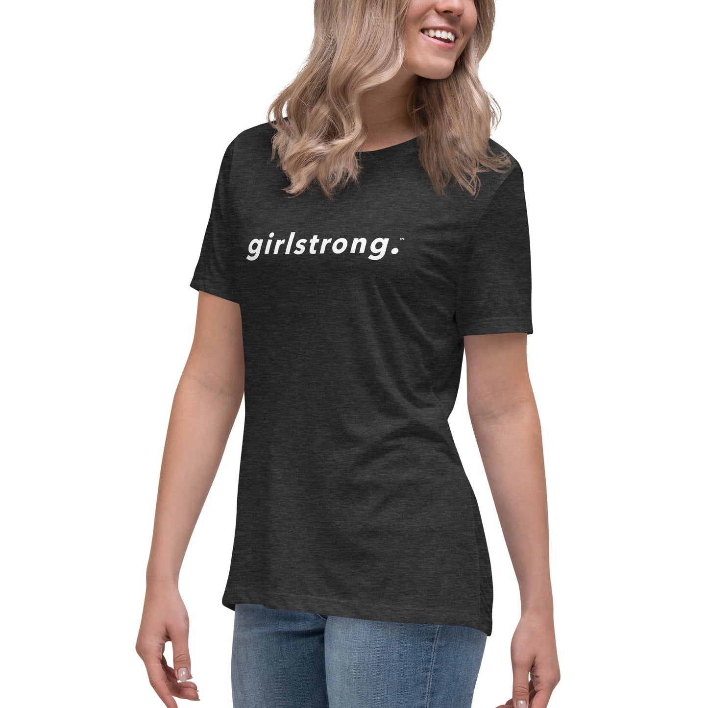 PERFECT FEMME FIT RELAXED TEE BLACK AVAILABLE IN 14 COLORS - IF YOU LIKE A MORE FITTED TEE