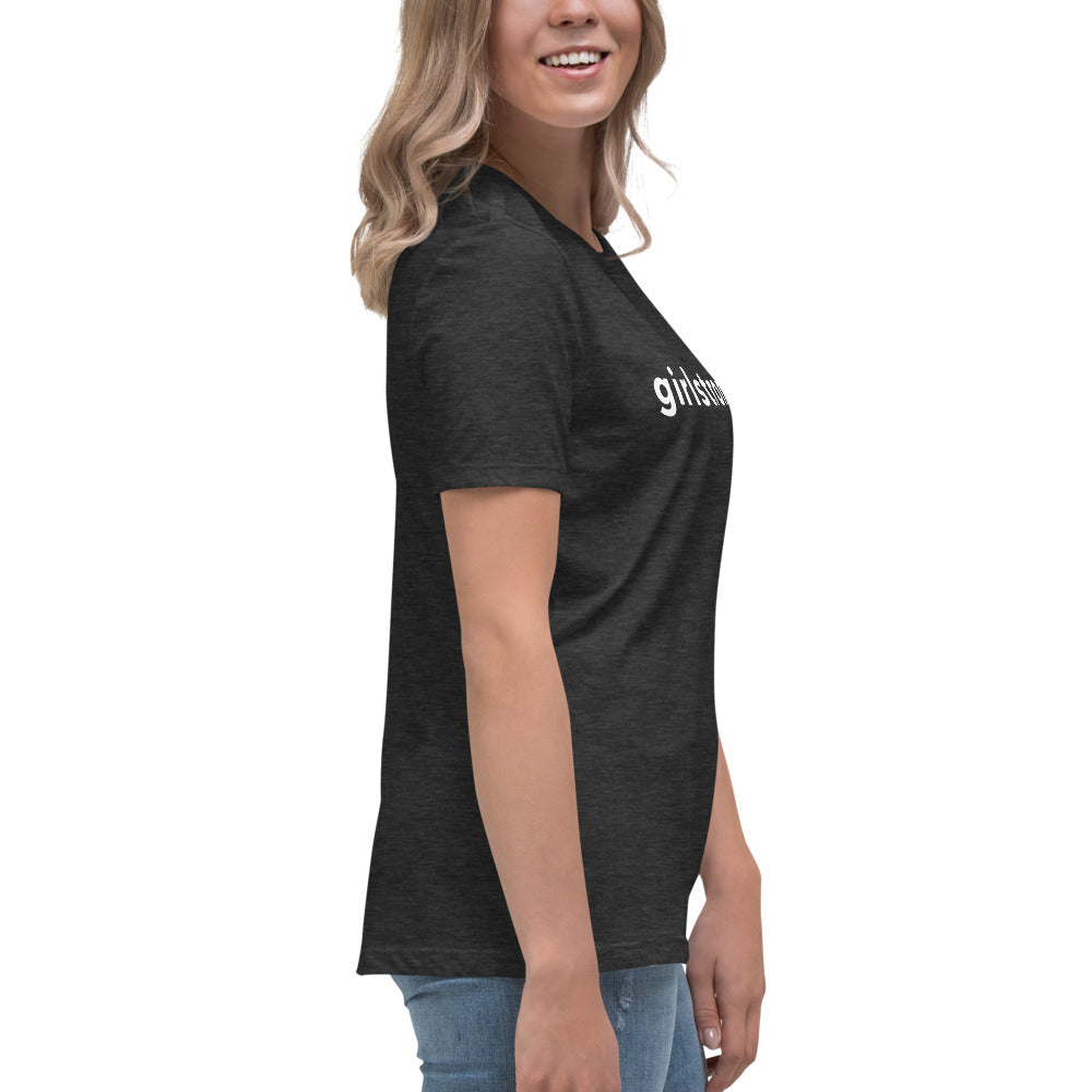 PERFECT FEMME FIT RELAXED TEE BLACK AVAILABLE IN 14 COLORS - IF YOU LIKE A MORE FITTED TEE