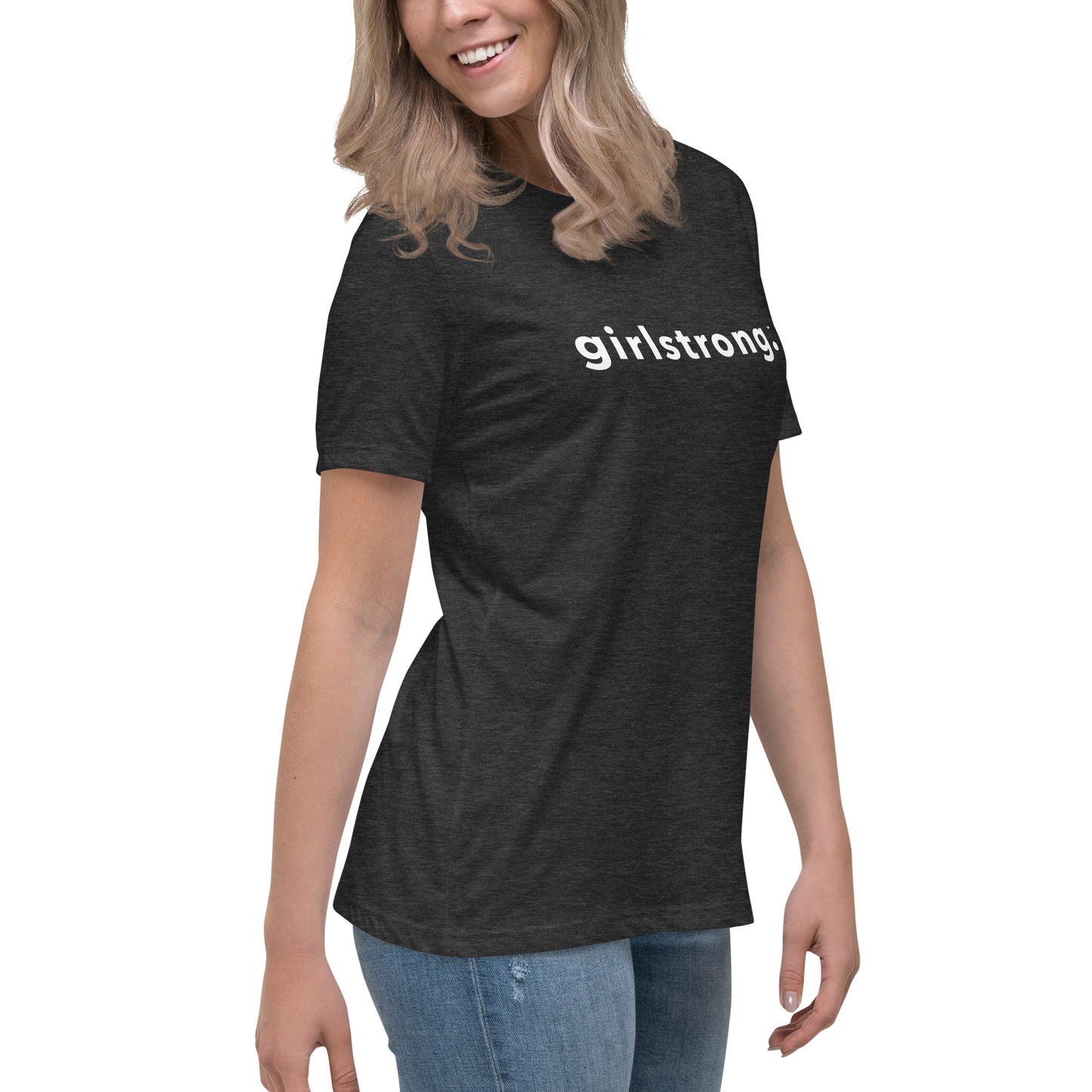 PERFECT FEMME FIT RELAXED TEE BLACK AVAILABLE IN 14 COLORS - IF YOU LIKE A MORE FITTED TEE