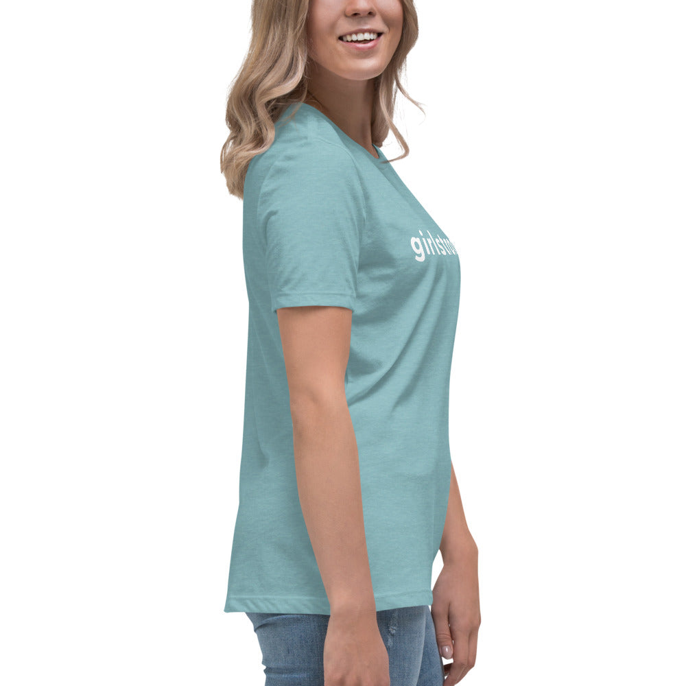 PERFECT FEMME FIT RELAXED TEE BLACK AVAILABLE IN 14 COLORS - IF YOU LIKE A MORE FITTED TEE