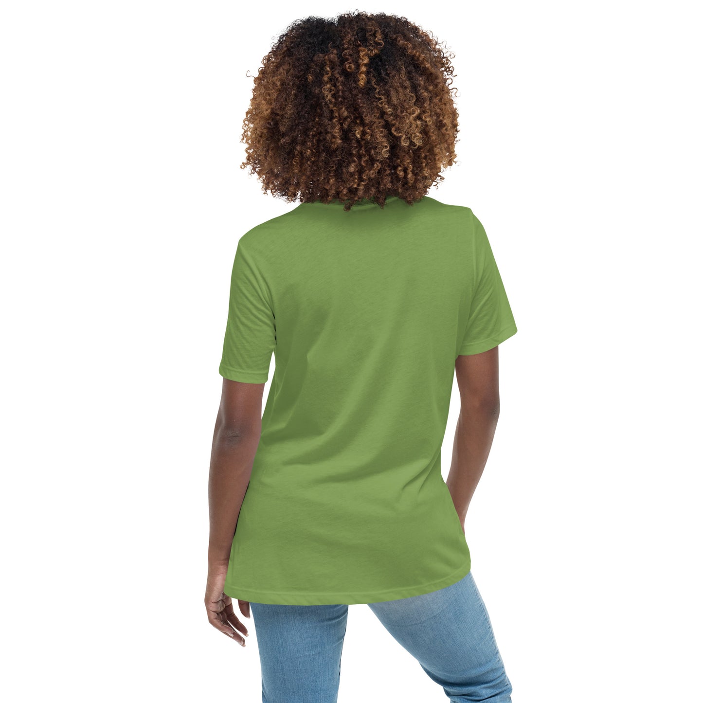 PERFECT FEMME FITTED RELAXED TEE LEAF GREEN