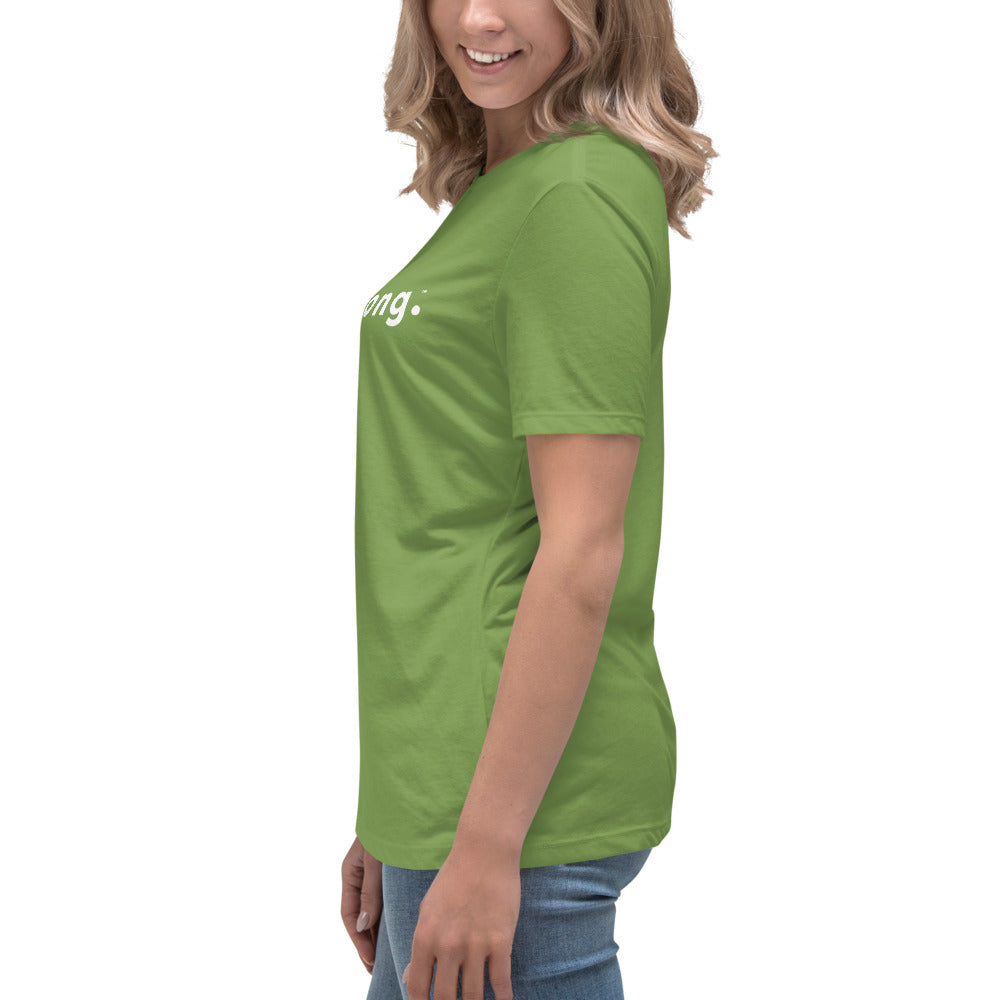 PERFECT FEMME FITTED RELAXED TEE LEAF GREEN