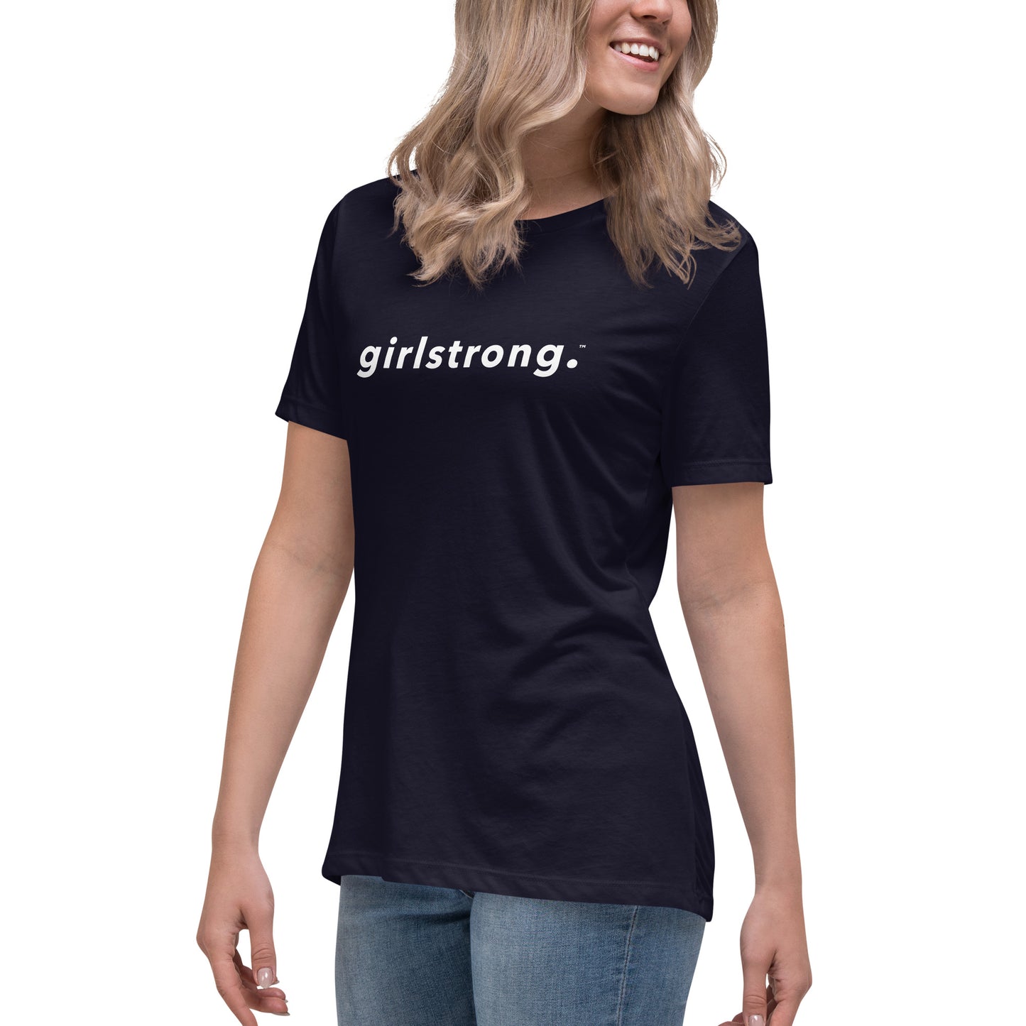 PERFECT FEMME FIT RELAXED TEE BLACK AVAILABLE IN 14 COLORS - IF YOU LIKE A MORE FITTED TEE