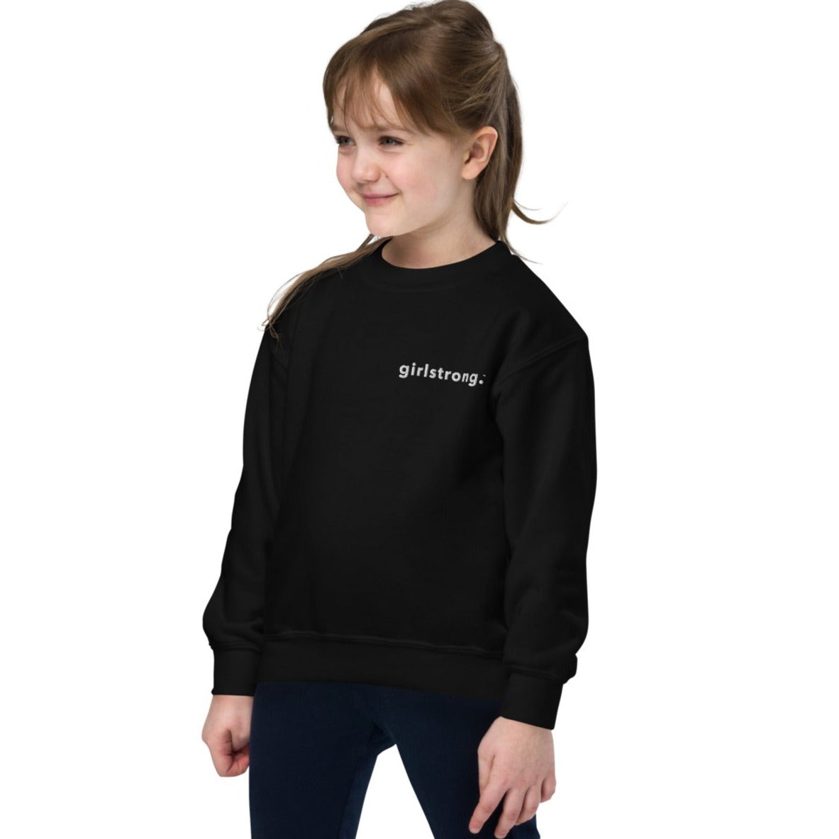 EVERYDAY GIRLSTRONG SWEATSHIRT BLACK