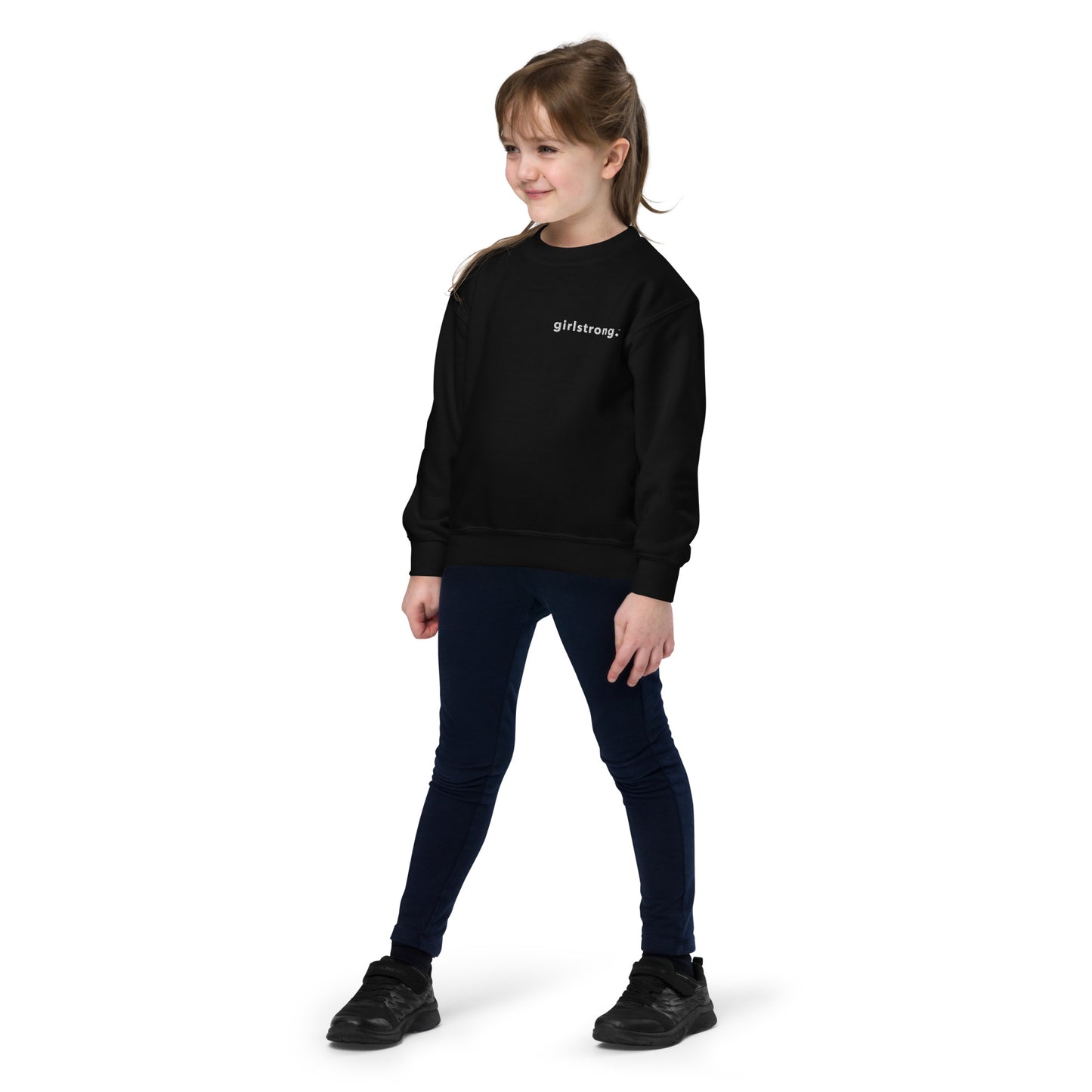 EVERYDAY GIRLSTRONG SWEATSHIRT BLACK