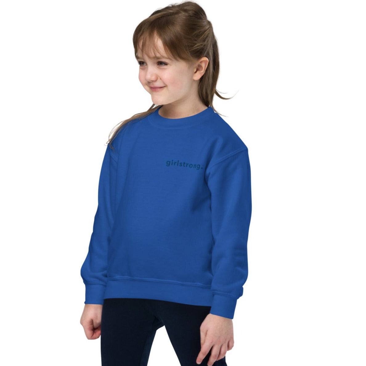 EVERYDAY GIRLSTRONG SWEATSHIRT ROYAL BLUE