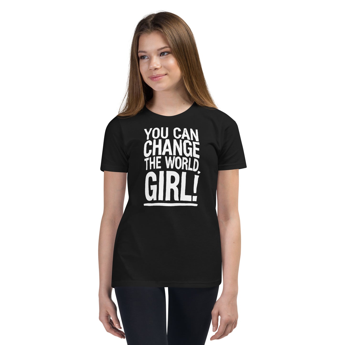 FAVORITE PRINCESS TEE - YOU CAN CHANGE THE WORLD GIRL! AVAILABLE IN 8 COLORS