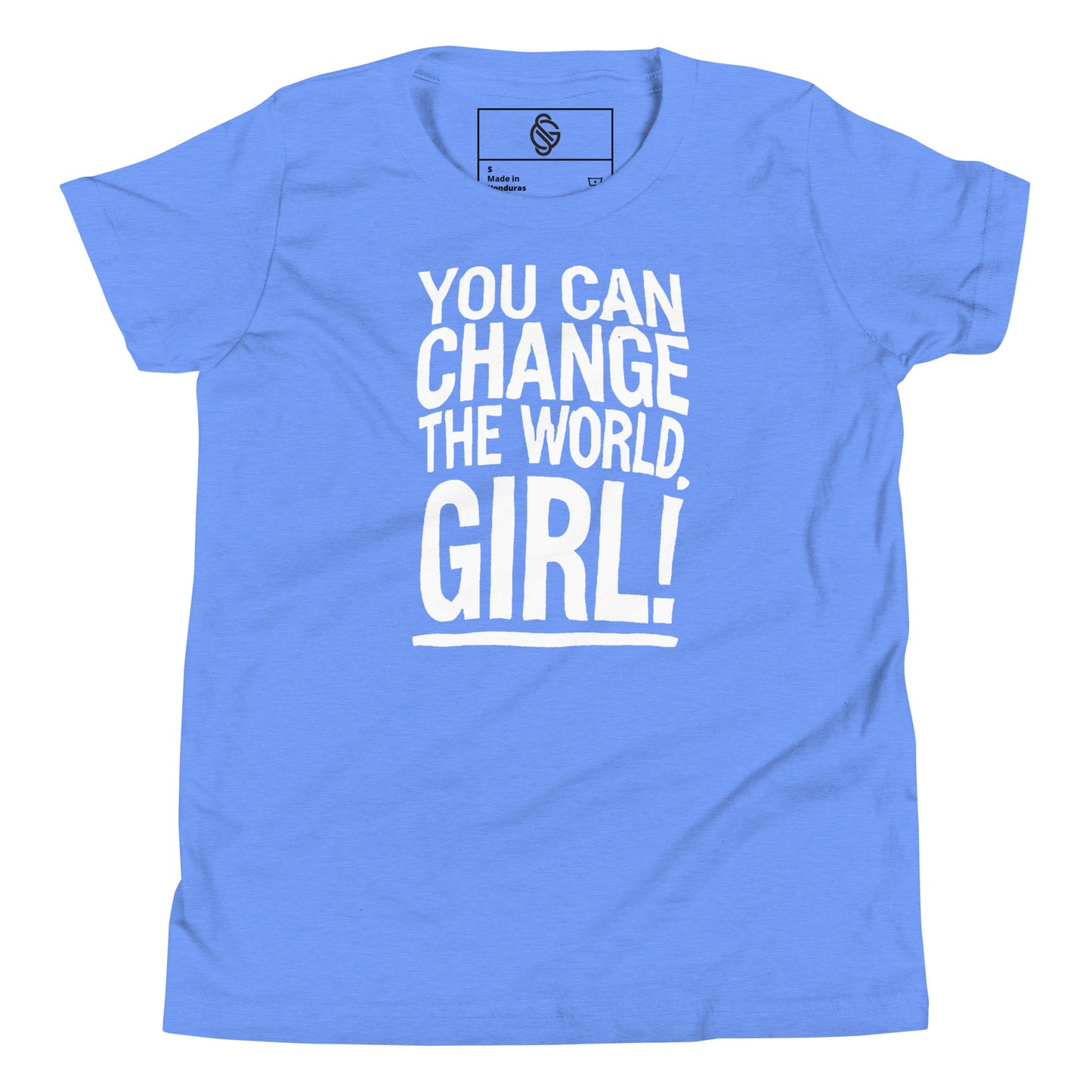 FAVORITE PRINCESS TEE - YOU CAN CHANGE THE WORLD GIRL! AVAILABLE IN 8 COLORS