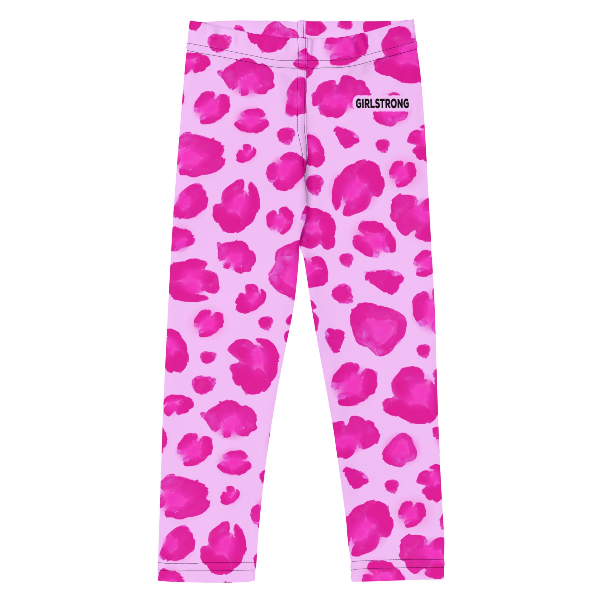 adidas Brand Love Allover Print Leggings Kids - Pink