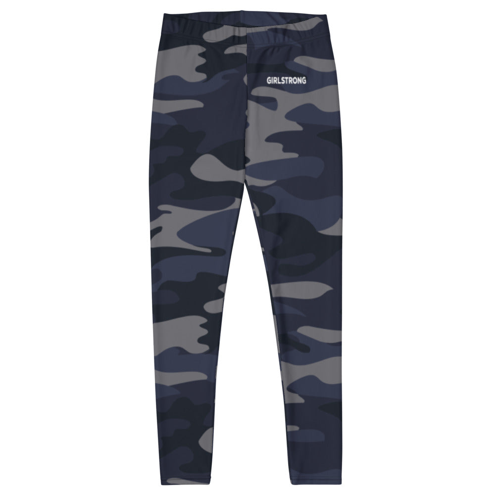 Premium navy camo leggings for Girls - – GIRLSTRONG INC