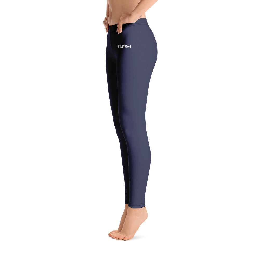 ELEVATED ESSENTIALS, SLIM AND SCULPT LEGGING NAVY BLUE