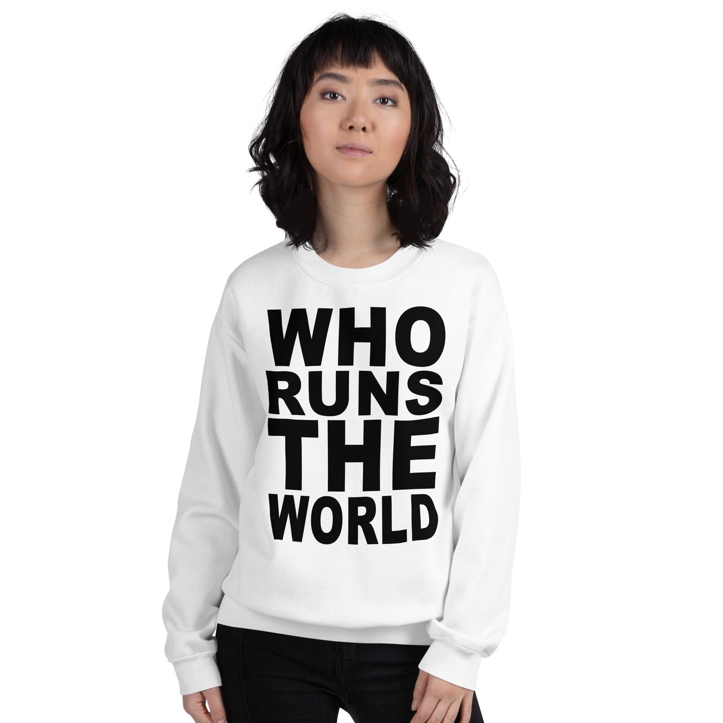 THE ESSENTIAL UNISEX SWEATSHIRT WHITE