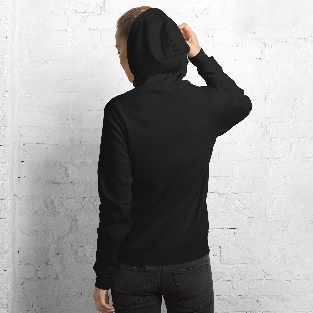 EVERYDAY FLEECE, COZY CHIC BLACK HOODIE - 00 EXCUSES GIRLSTRONG