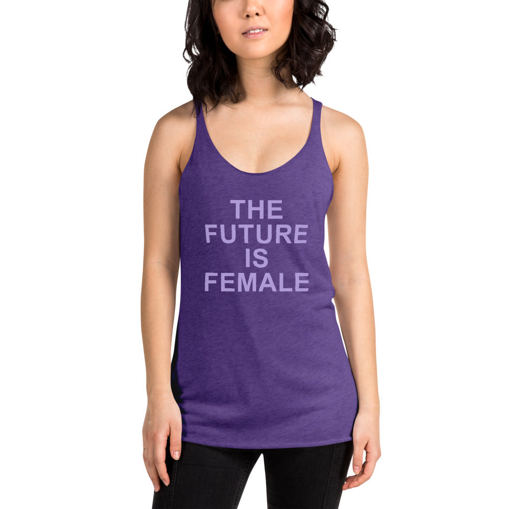 ELEVATED SCULPT RACERBACK TANK PURPLE