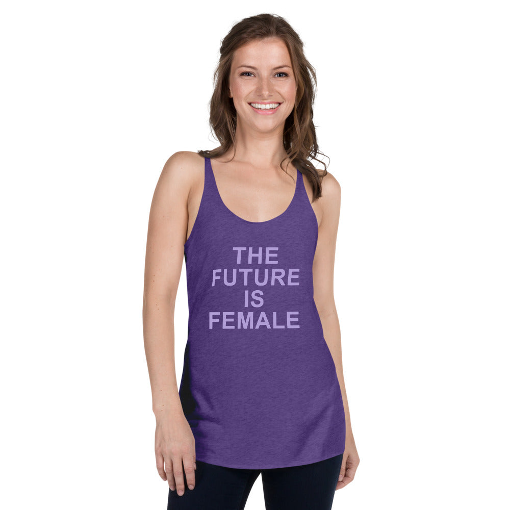 ELEVATED SCULPT RACERBACK TANK PURPLE